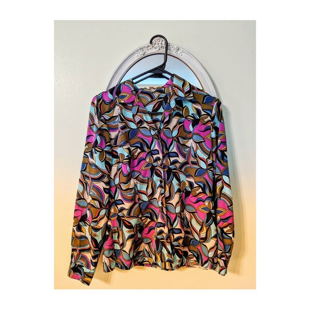 SOLD 70s Vibes Funky Top